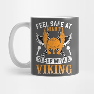 Viking Feel Safe At Night Mug